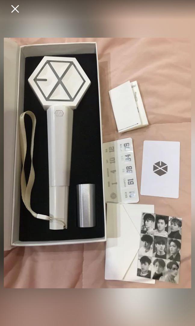 EXO OFFICIAL LIGHTSTICK ver2, Hobbies & Toys, Collectibles ...