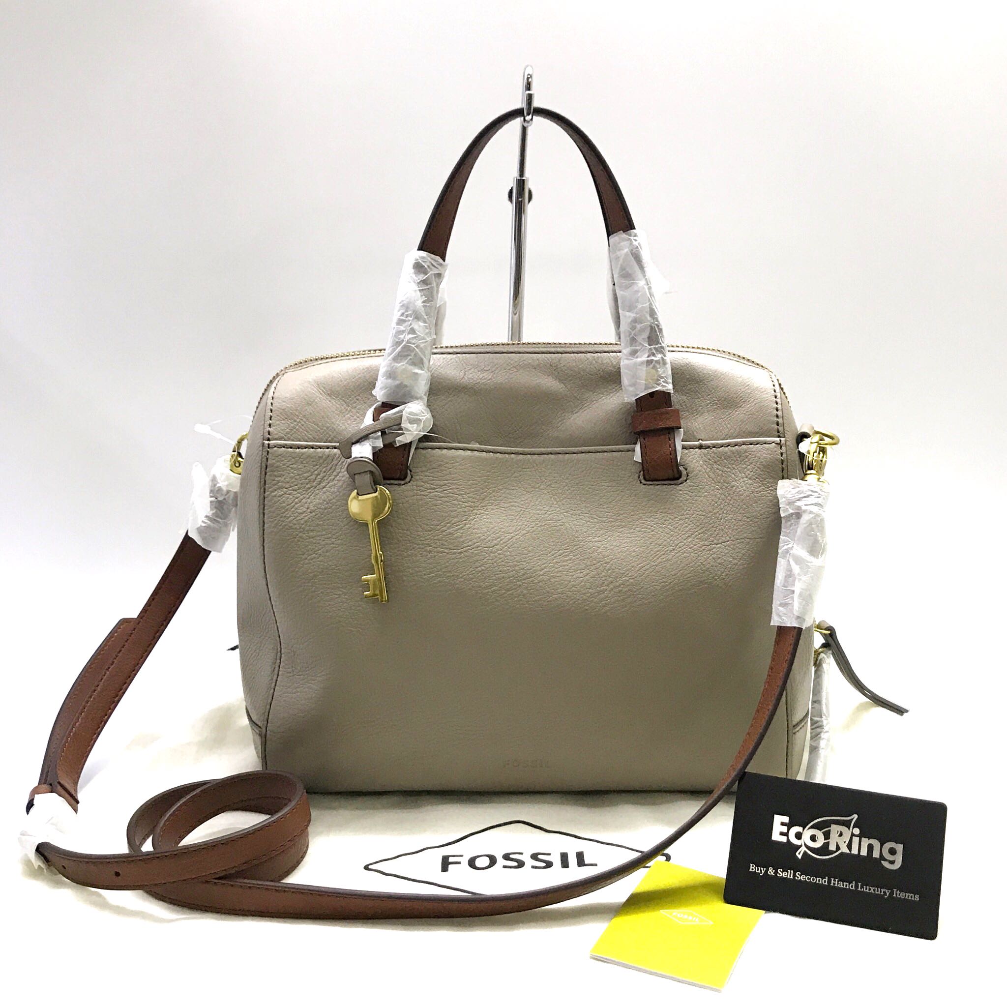 Fossil rachel satchel light taupe hotsell