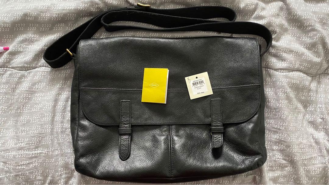 Fossil Warren Msgr Bag Men s Fashion Bags Briefcases on Carousell