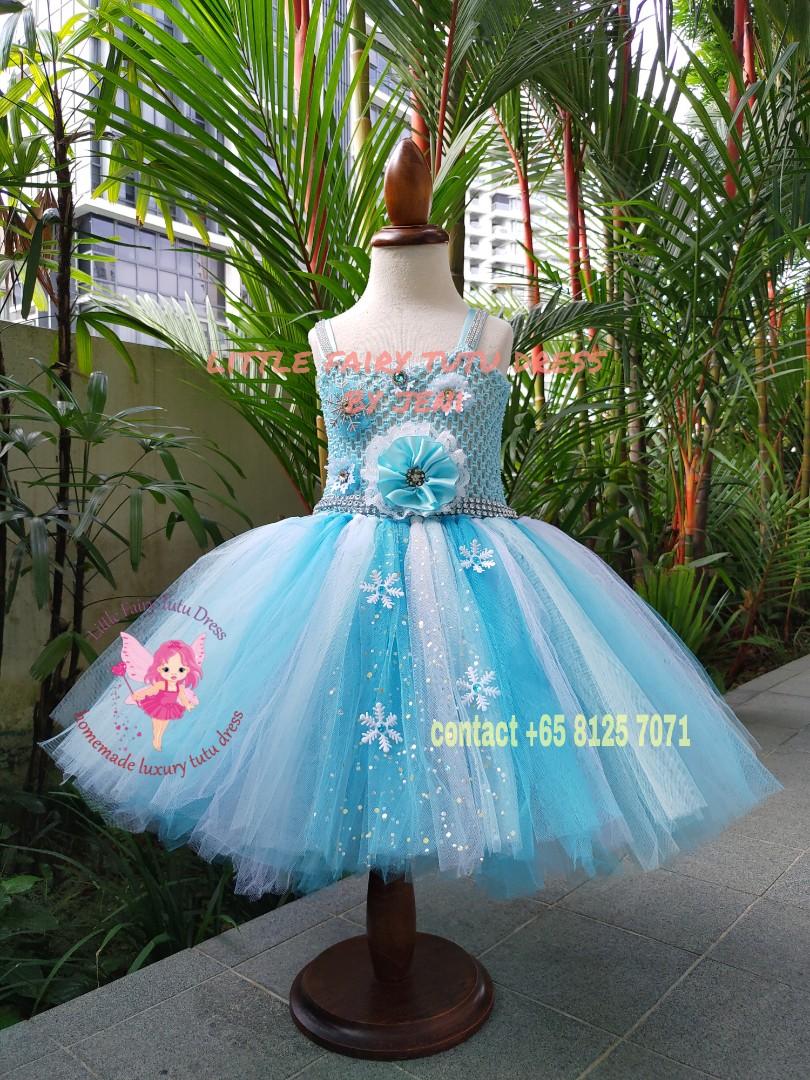 Frozen discount tulle dress