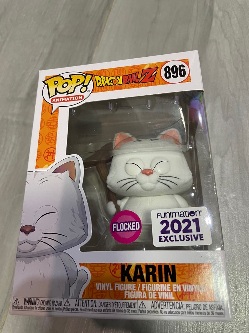 Funko Pop 貓仙人karin Flocked 植絨 玩具 遊戲類 玩具 Carousell