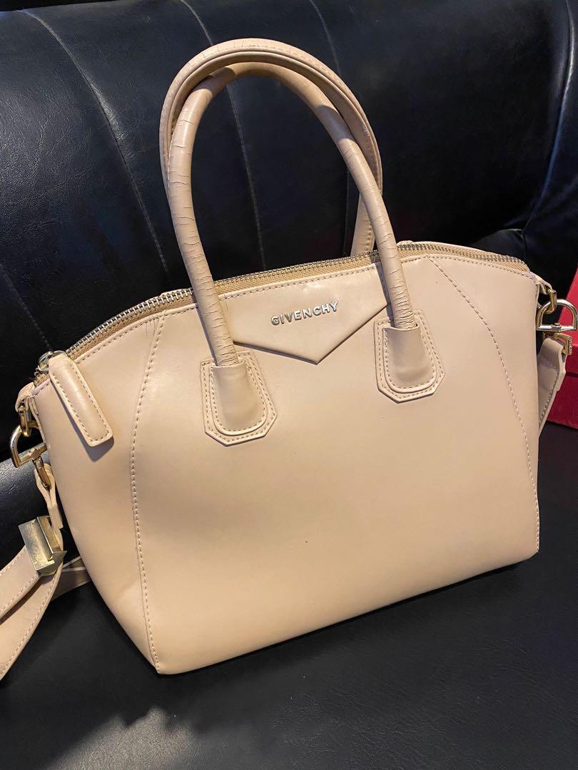 Givenchy Antigona Beige Luxury Bags Wallets on Carousell