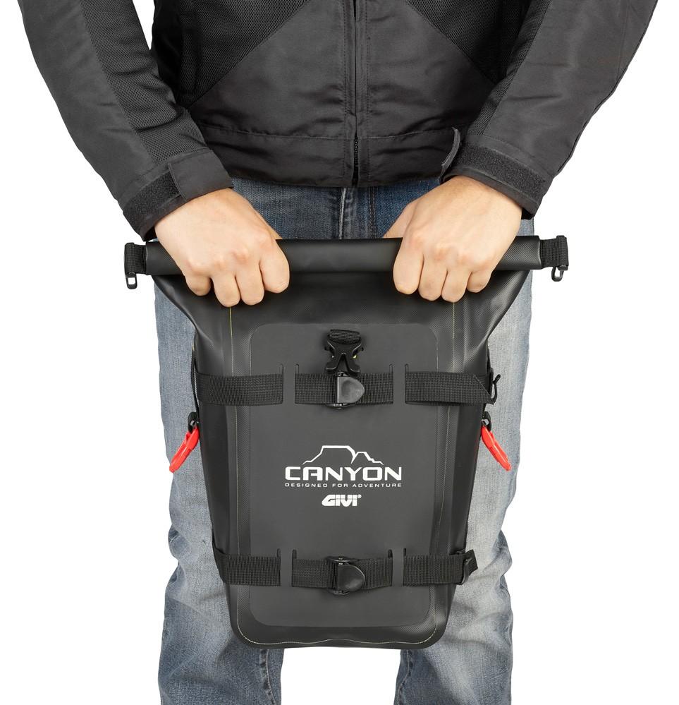 leather crash bar bags