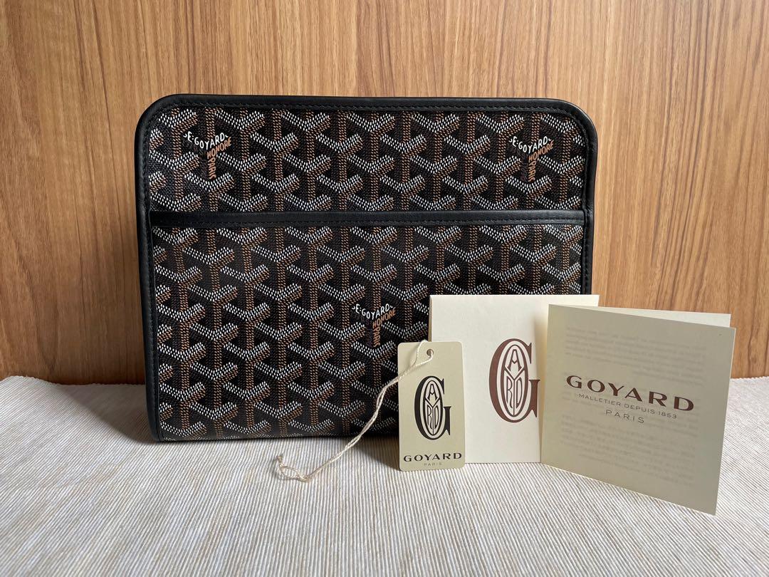 Goyard Jouvence MM Black - Pouch Washbag, Men's Fashion, Watches &  Accessories, Wallets & Card Holders on Carousell