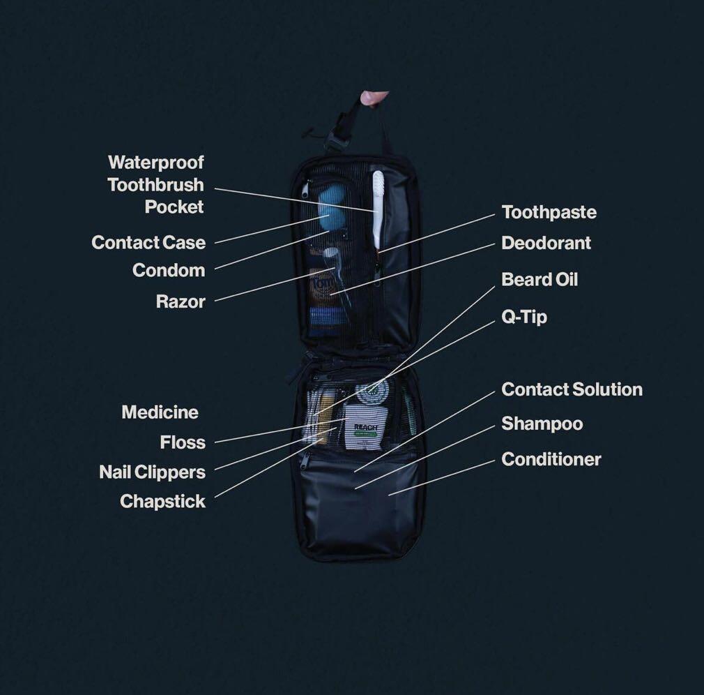 Gravel Explorer Slim Toiletry Bag