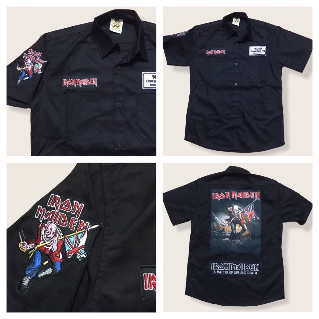 Iron maiden work shirt clearance