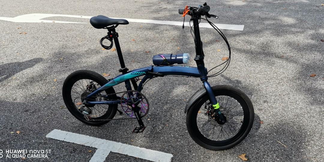 java tt folding bike review