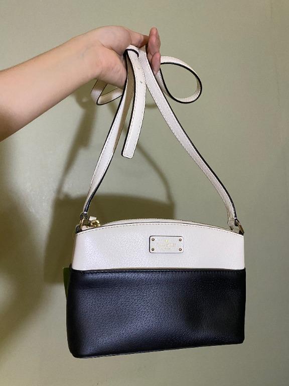 Kate Spade Mini Crossbody Bag Black and White