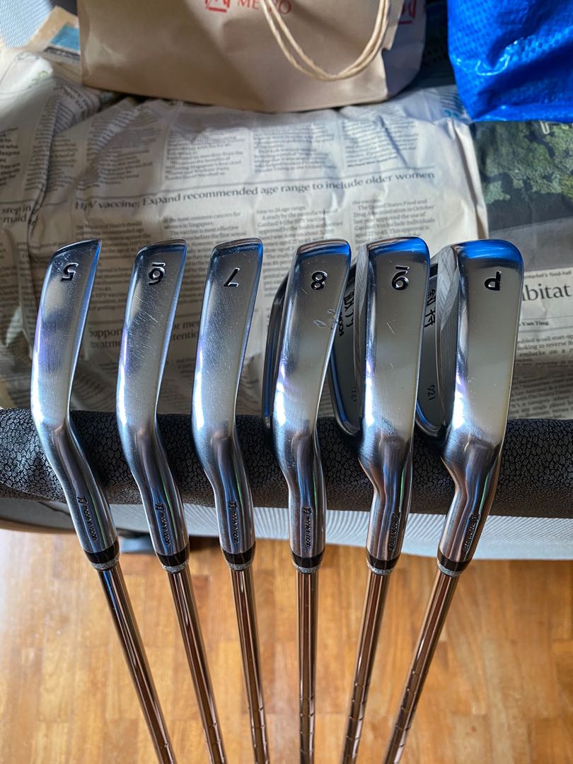 Kenmochi Japanese blade irons 5P, Sports Equipment, Sports & Games