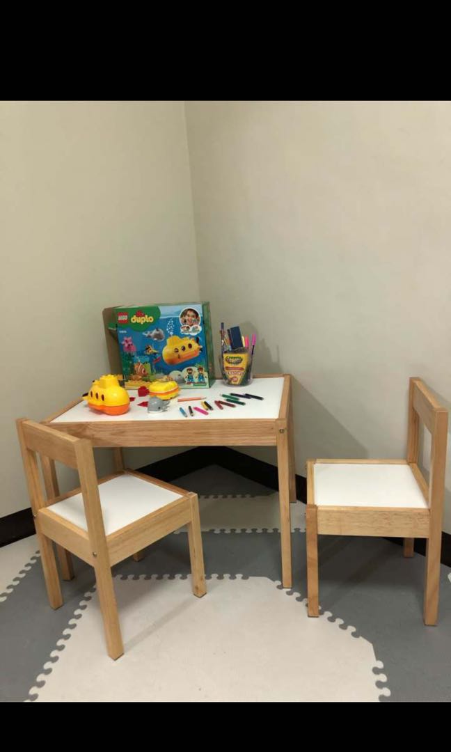 Kid Table Set Babies Kids Baby Nursery Kids Furniture Kids Tables Chairs On Carousell