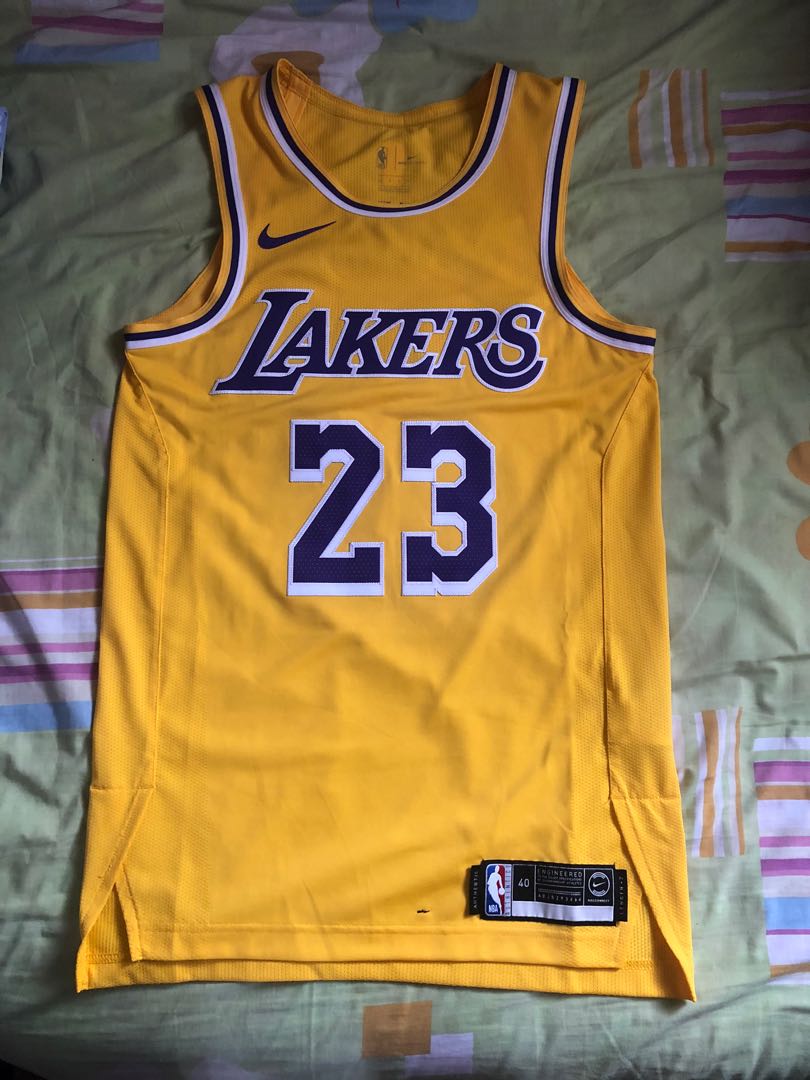 Authentic lebron lakers jersey hotsell