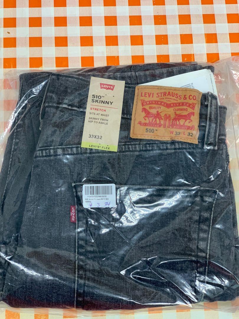 Levi's 510 Skinny Fit W33 L32, Men's Fashion, Bottoms, Jeans on Carousell