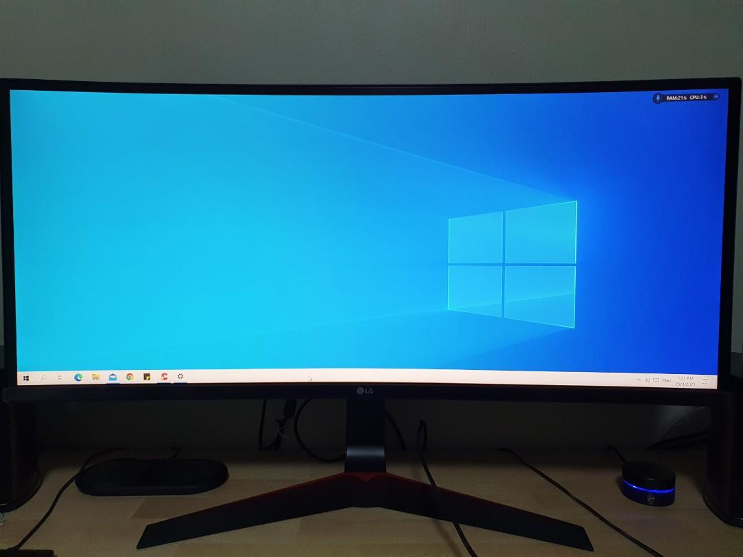 LG 34 inch Ultrawide Curved Monitor, Computers & Tech, Parts ...