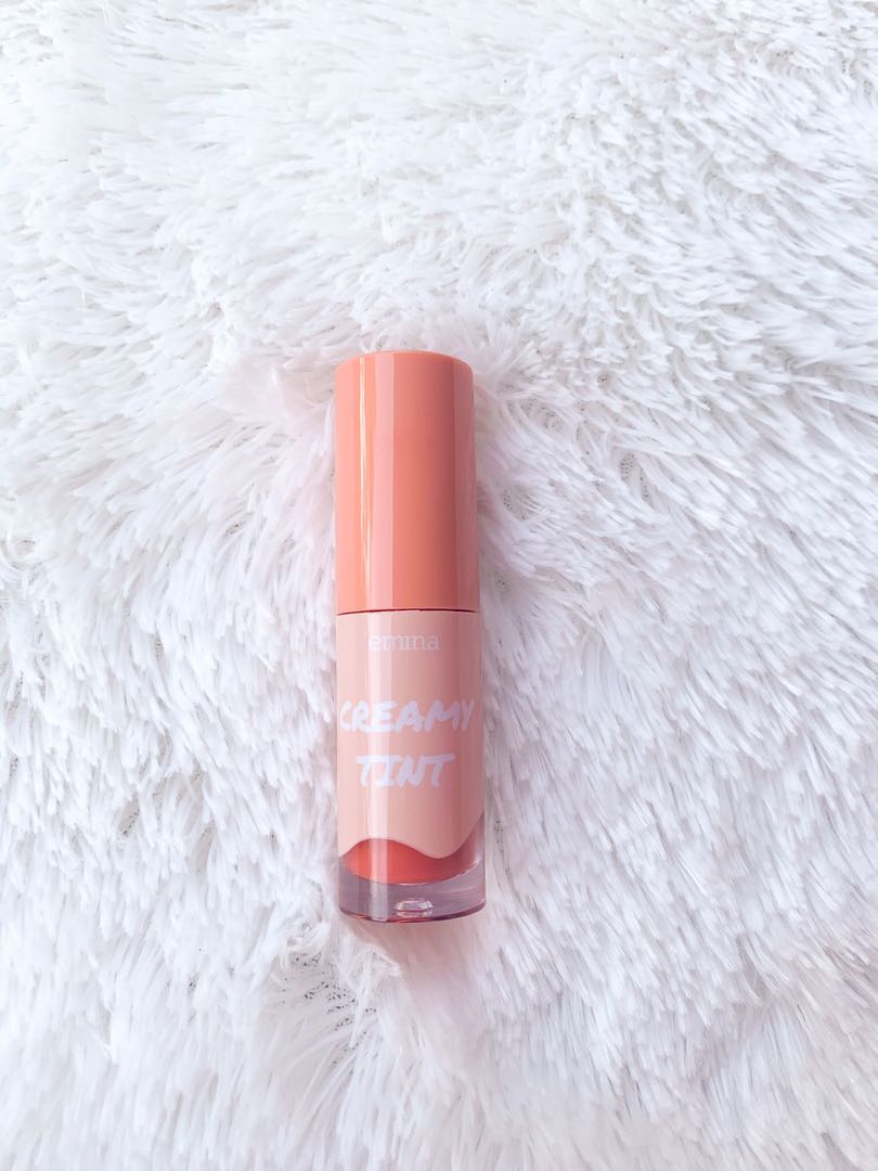 Lip Cream Emina Tint Creamy Tint Shade Peach Crush, Kesehatan & Kecantikan, Rias Wajah di Carousell