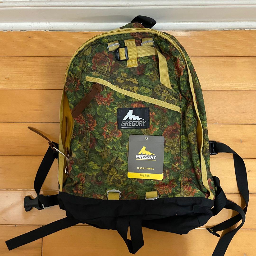 絕版舊logo] 美製Gregory Day Pack黃花, 男裝, 袋, 背包- Carousell