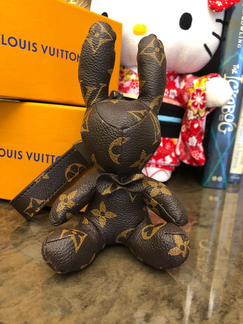 Lv rabbit keychain bunny keychain, Women's Fashion, Watches & Accessories,  Other Accessories on Carousell