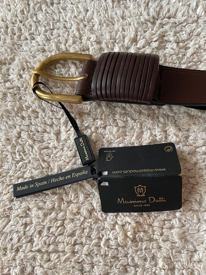 massimo dutti belts