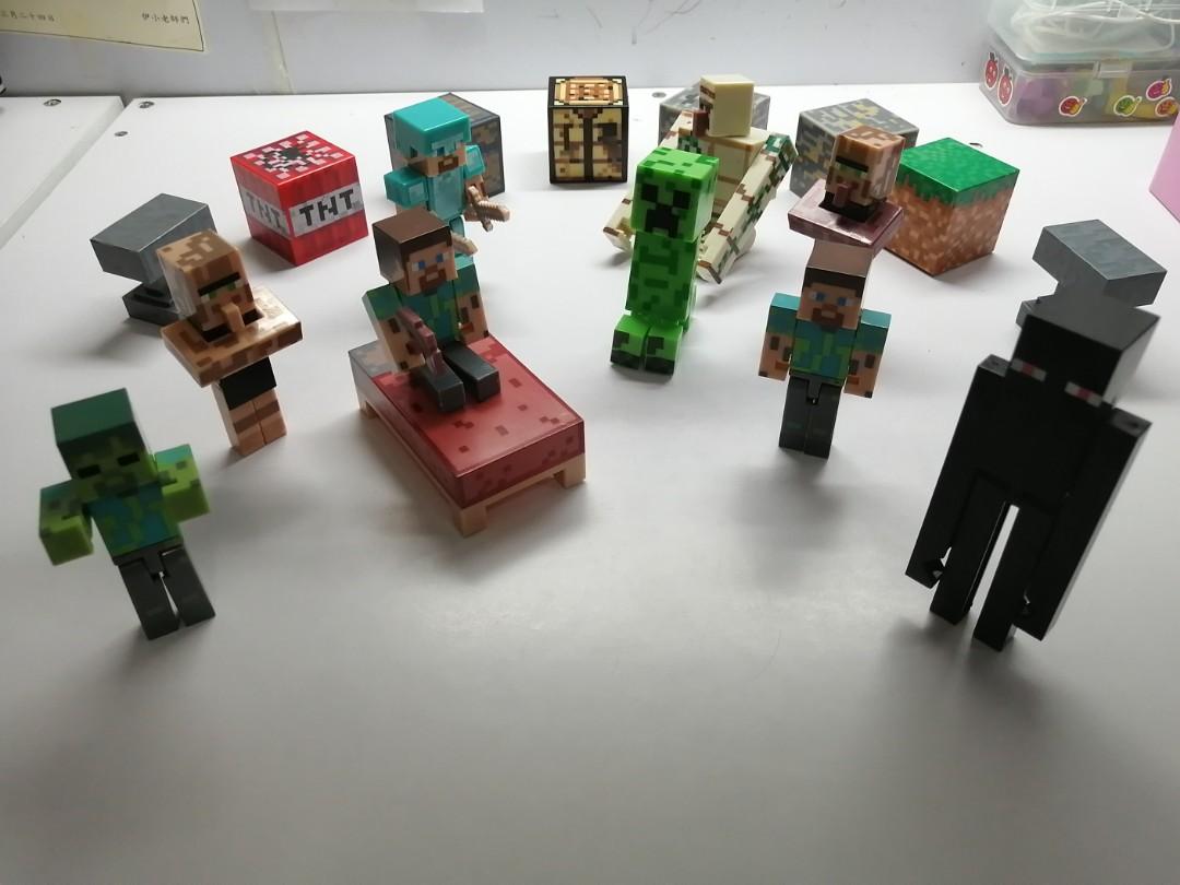 Minecraft 周邊模型 玩具 遊戲類 玩具 Carousell