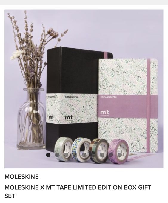 Moleskine Story Box Notebook & 4 tapes (limited edition Box Set), 書本