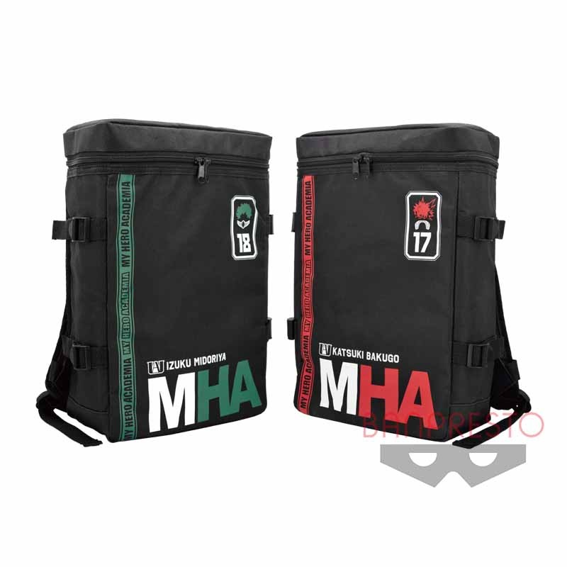 My Hero Academia Box Shaped Backpack, Men's Fashion, Bags, Backpacks