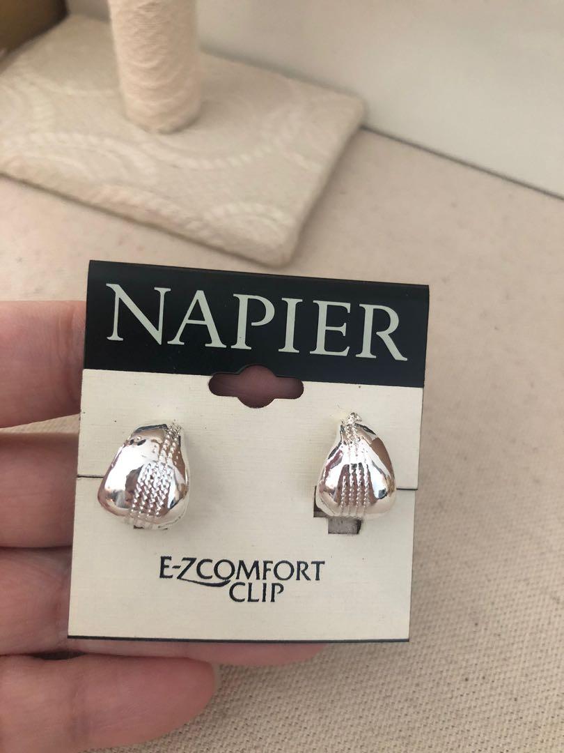 Napier clip discount on earrings