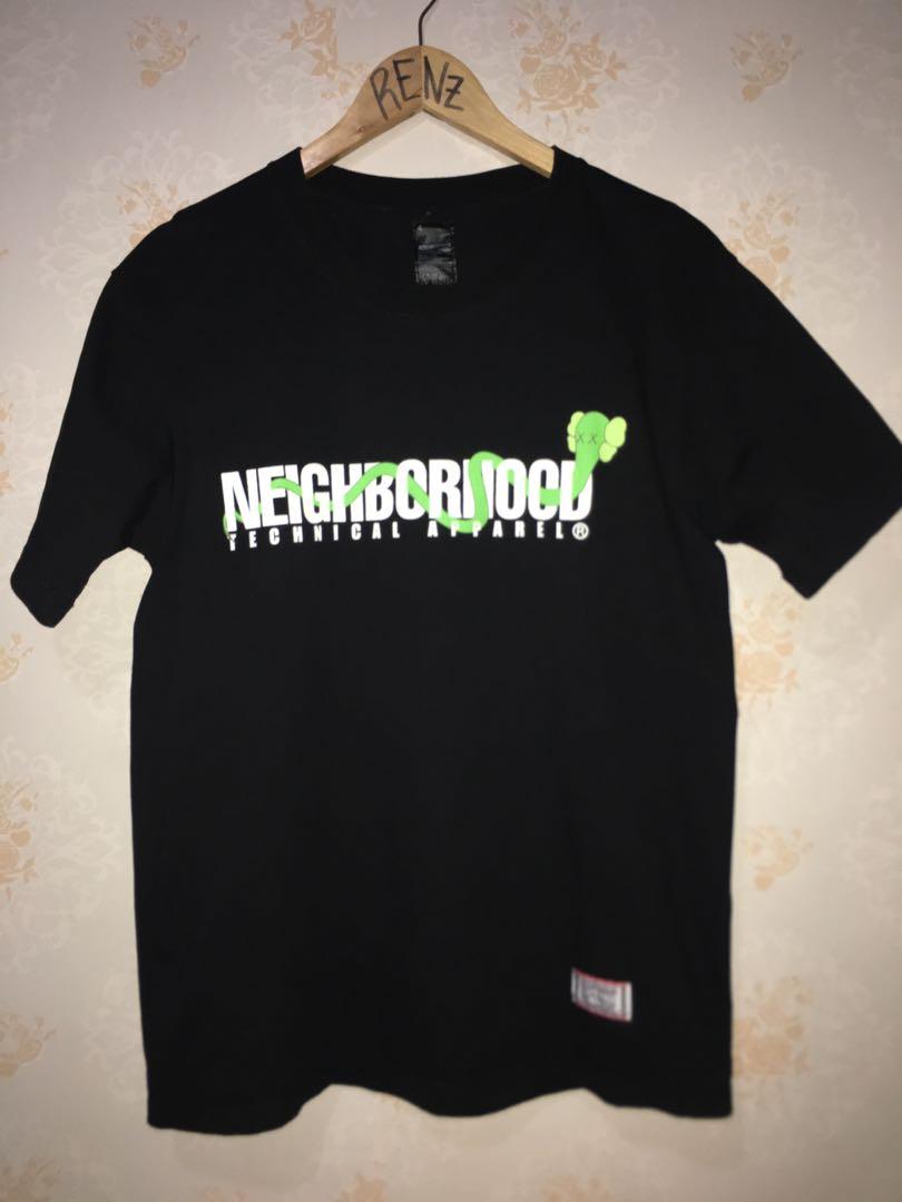 Neighborhood OriginalFake Kaws black Tee - Tシャツ/カットソー(半袖