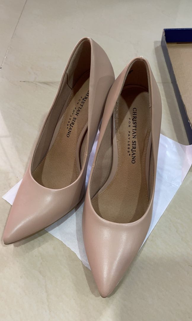New High heels Sepatu Heels wanita warna Nude size 37