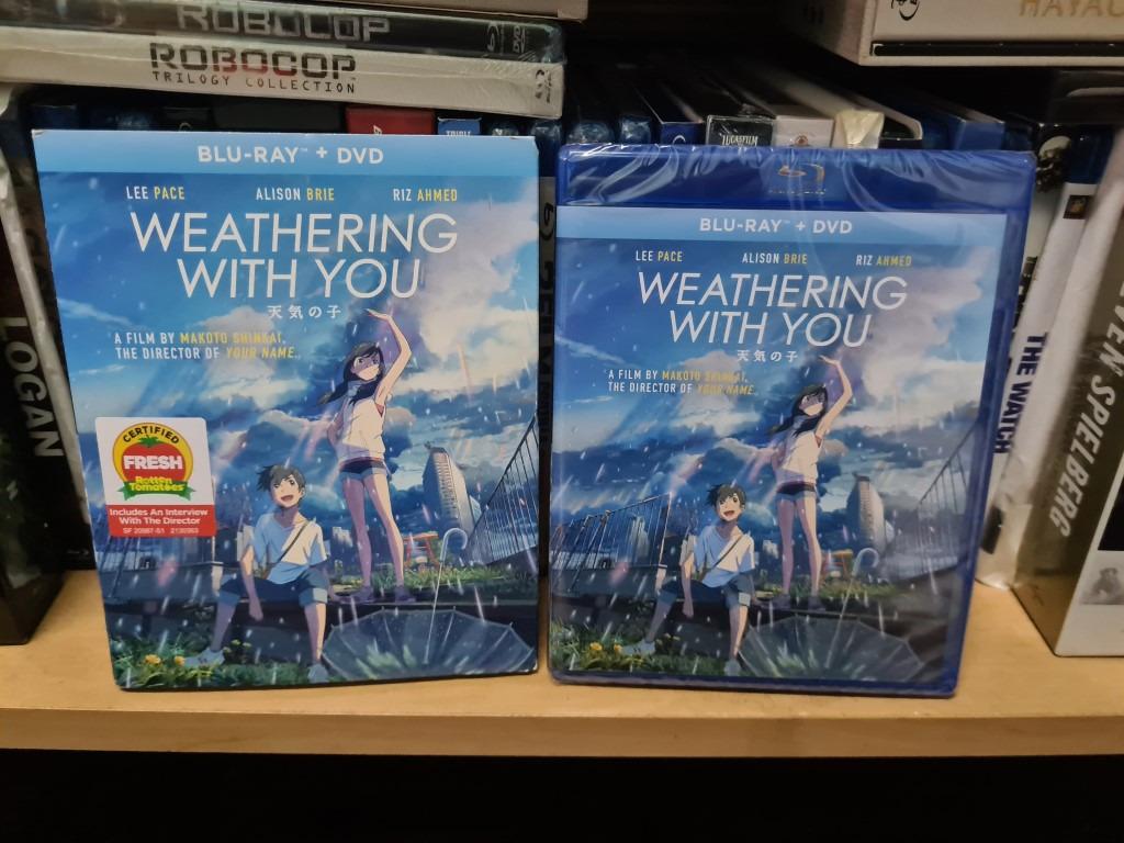 New Weathering With You Anime Blu Ray Dvd 2 Disc Set Slipcover Gkids Shout Factor New Original Us Import Region A Music Media Cd S Dvd S Other Media On Carousell Fran bli foerst med att recensera weathering with you (dvd) avbryt svar. new weathering with you anime blu ray dvd 2 disc set slipcover gkids shout factor new original us import region a