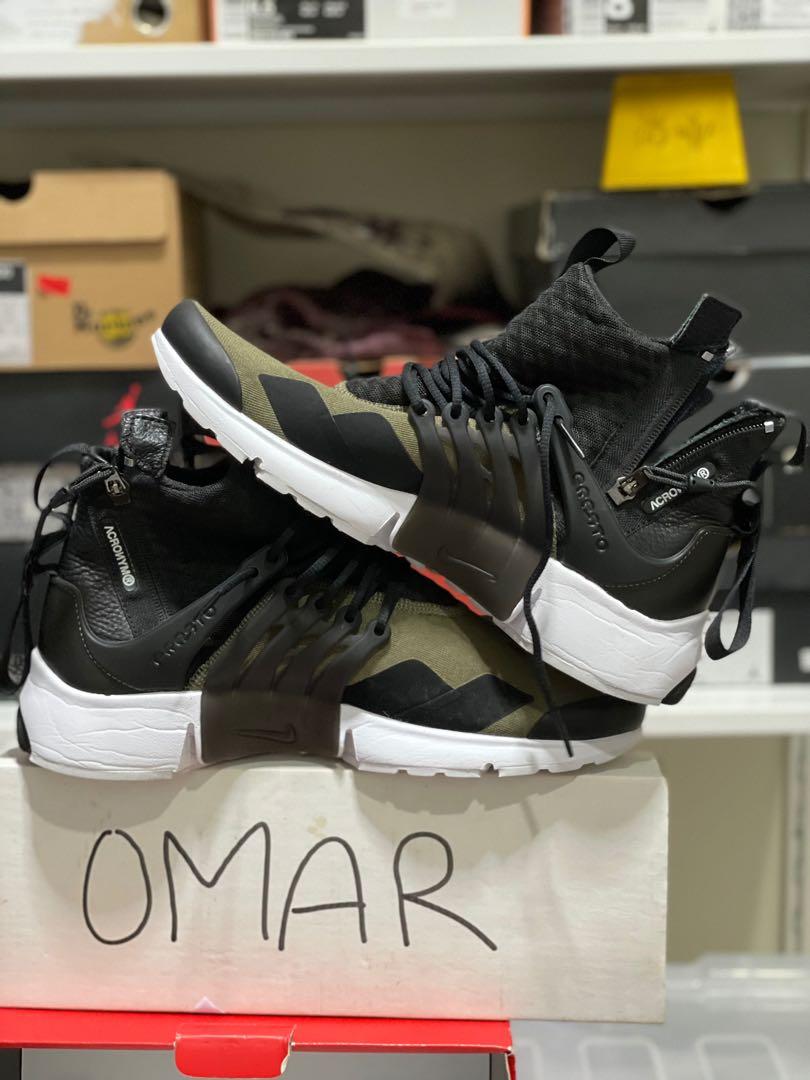 Acronym presto olive on feet clearance