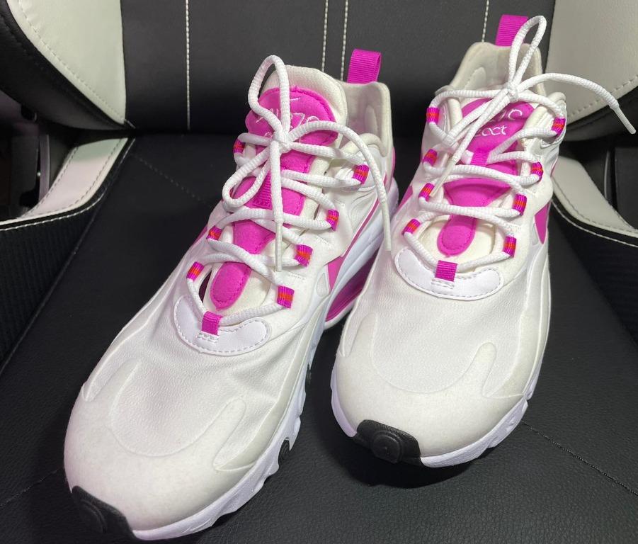 Nike 270 react pink sale