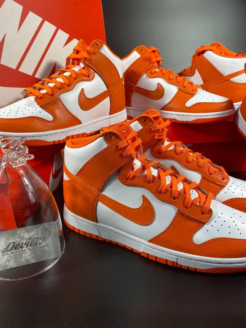 Nike blazer 2025 dunks orange