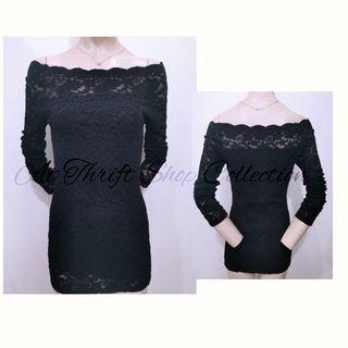 Off Shoulder Lace Dress