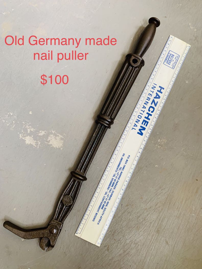 Old shop nail puller