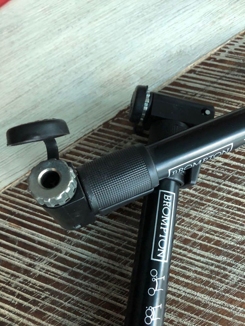 Original Brompton Bike Hand Pump, Sports Equipment, Bicycles & Parts
