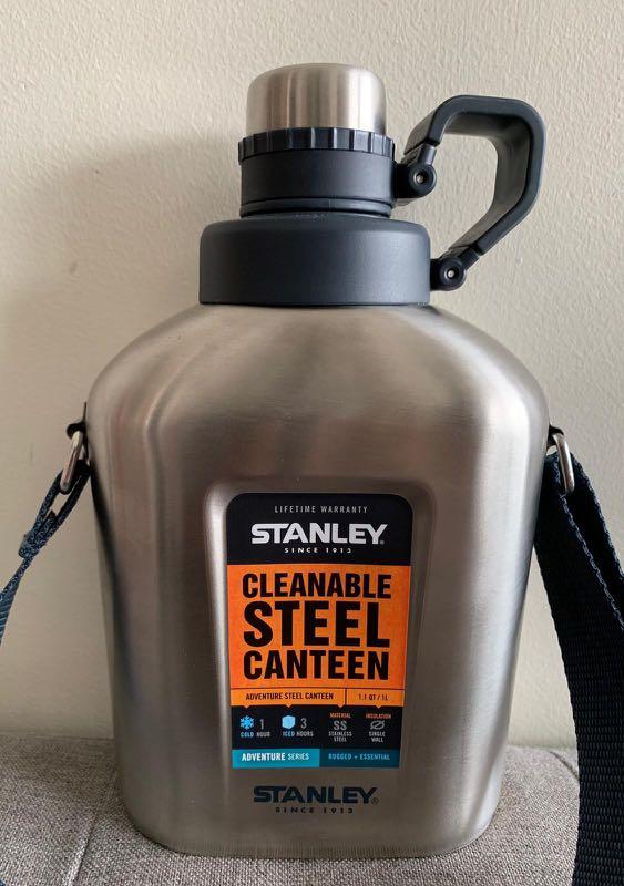 Stanley Cleanable BBP Free Stainless Steel Canteen with Shoulder