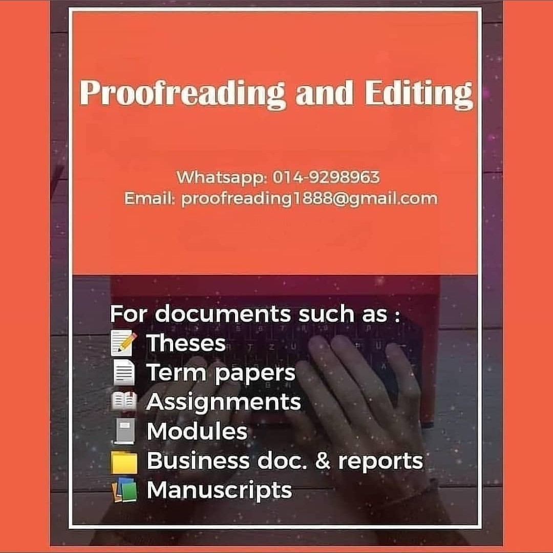 Proofreading Editing Bm To English Translation Paraphrasing And Transcription Services Services Others On Carousell
