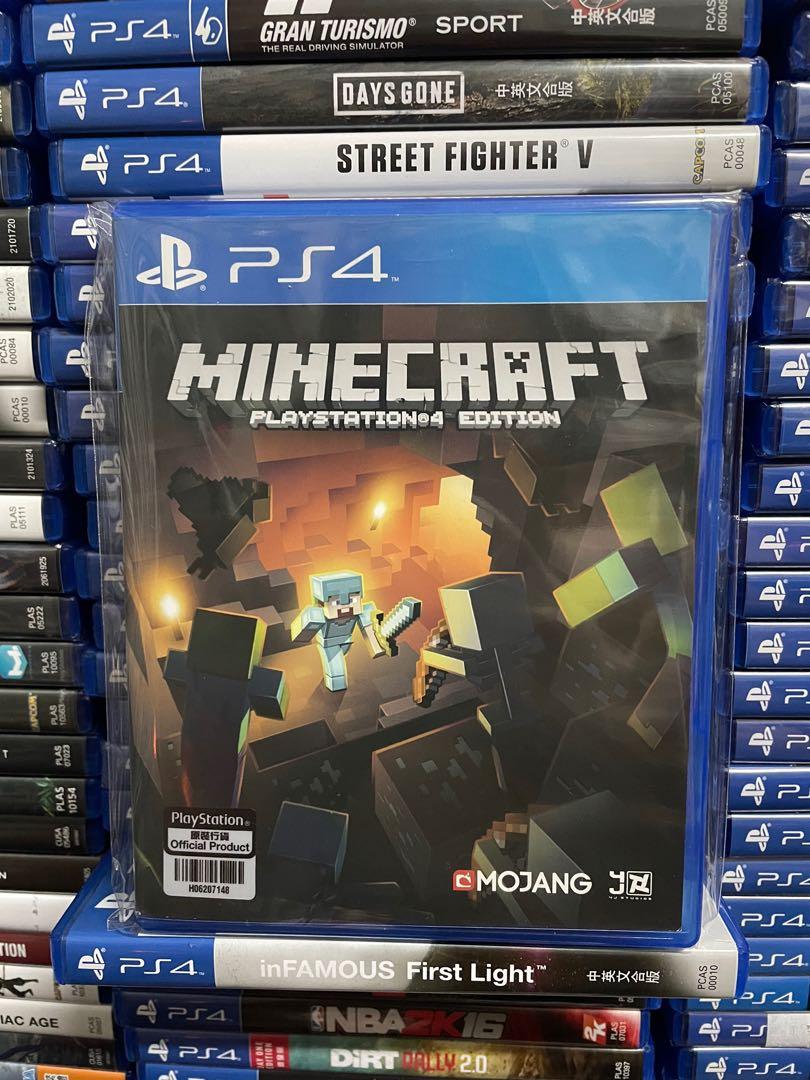 PS4 minecraft PlayStation 4 edition, 電子遊戲, Carousell