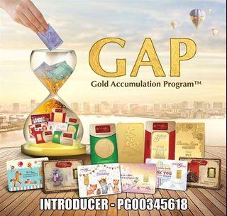 Public Gold Pure Gold 999 (24K) - Gold Accumulation Program (GAP)