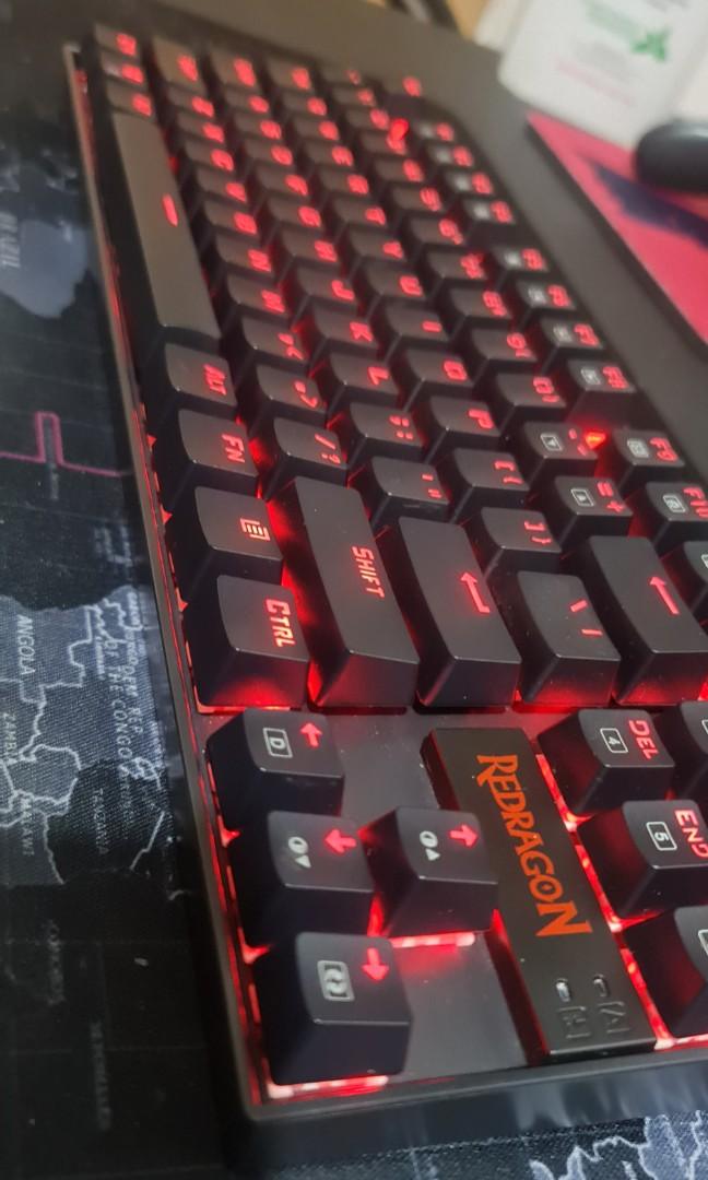 Red Dragon kumara k552 rgb version mechanical keyboard, Computers ...