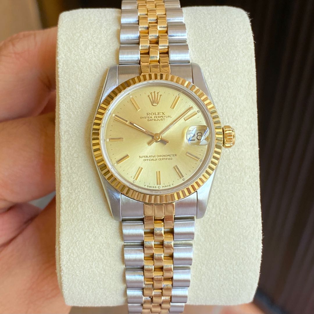 Rolex datejust 2025 31 two tone