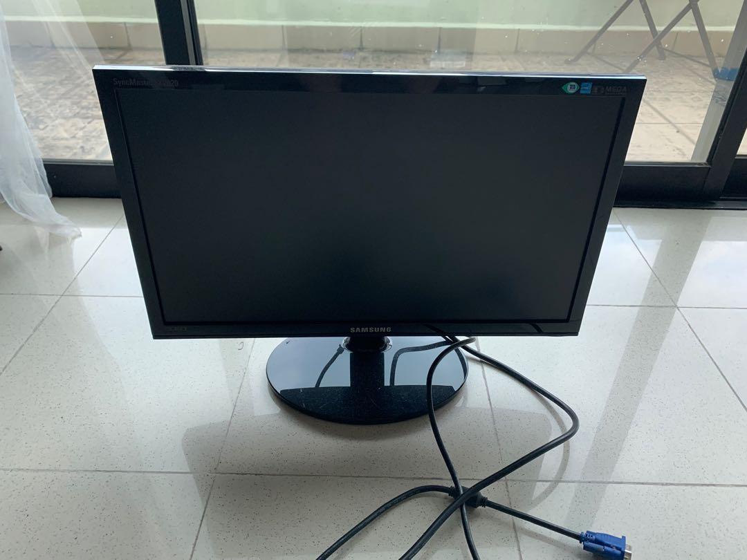 Samsung Monitor Syncmaster 2033 - 20”, Computers & Tech, Parts ...