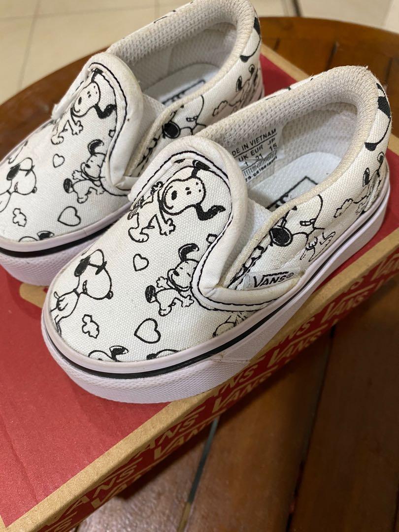Vans clearance bebe snoopy