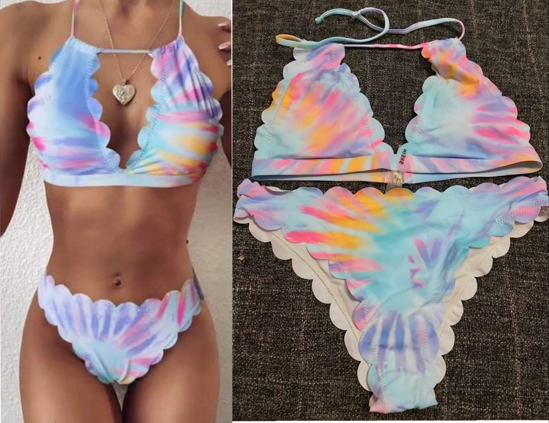 Shein rainbow bikini clearance
