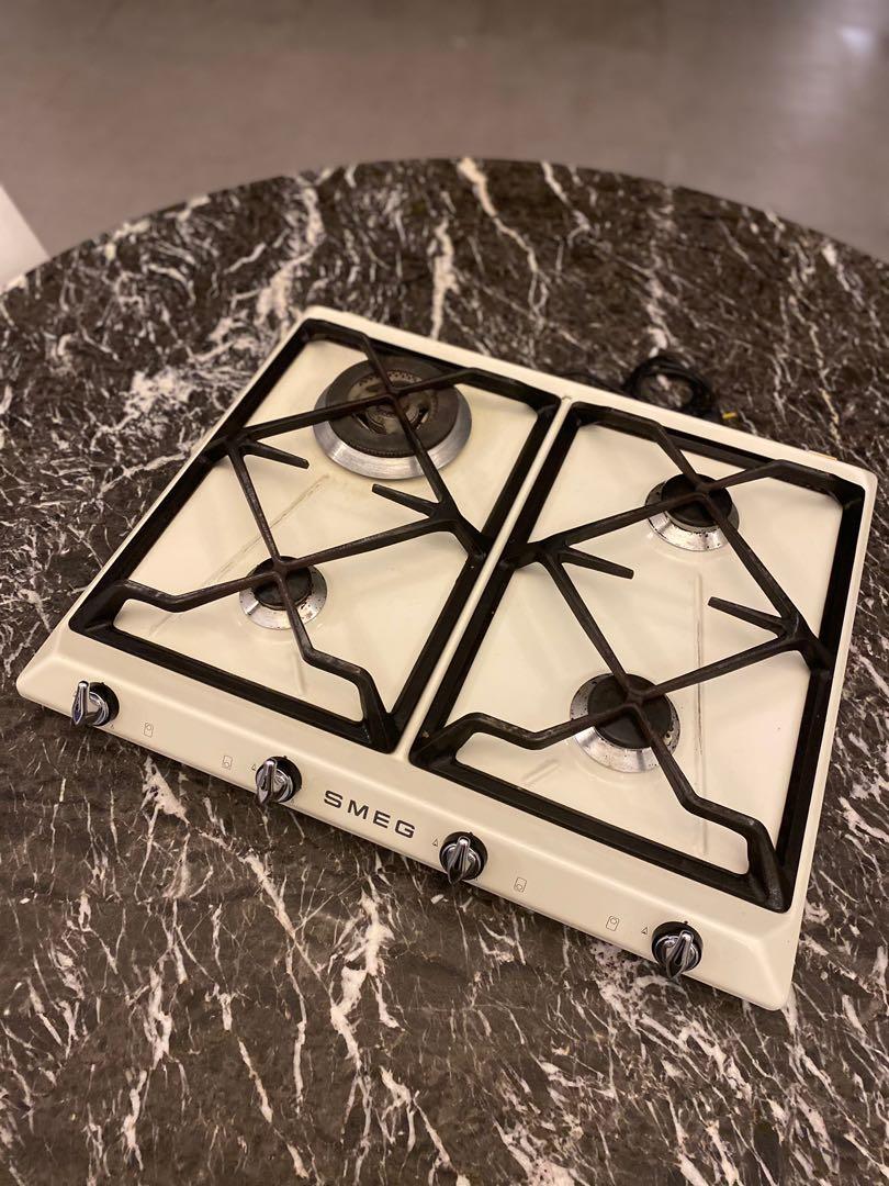 Smeg 60cm Victoria Gas Hob in Cream, TV & Home Appliances, Kitchen