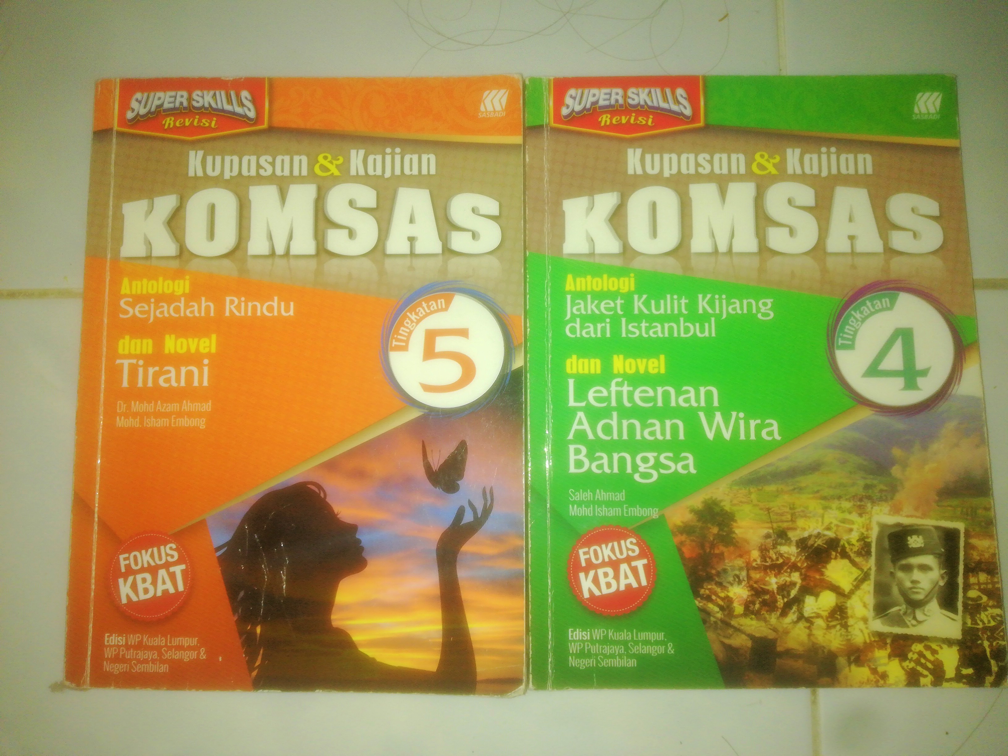 Spm Buku Komsas Novel Tingkatan 4 5 Textbooks On Carousell