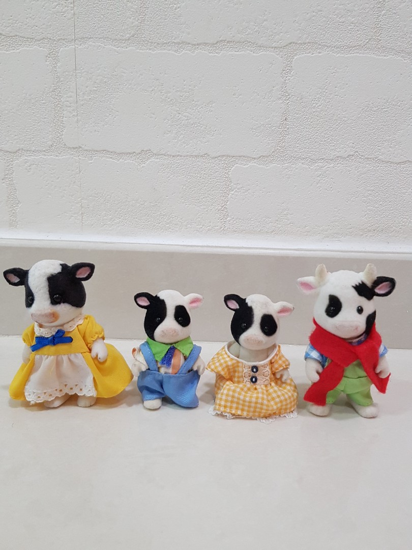 Sylvanian Cow sequin