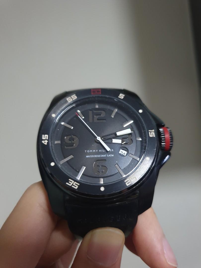 Tommy hilfiger: water resistant watch, Luxury, Watches Carousell