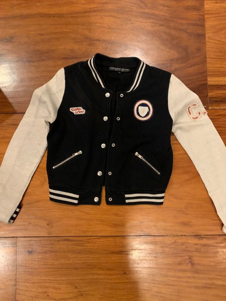 topshop varsity jacket