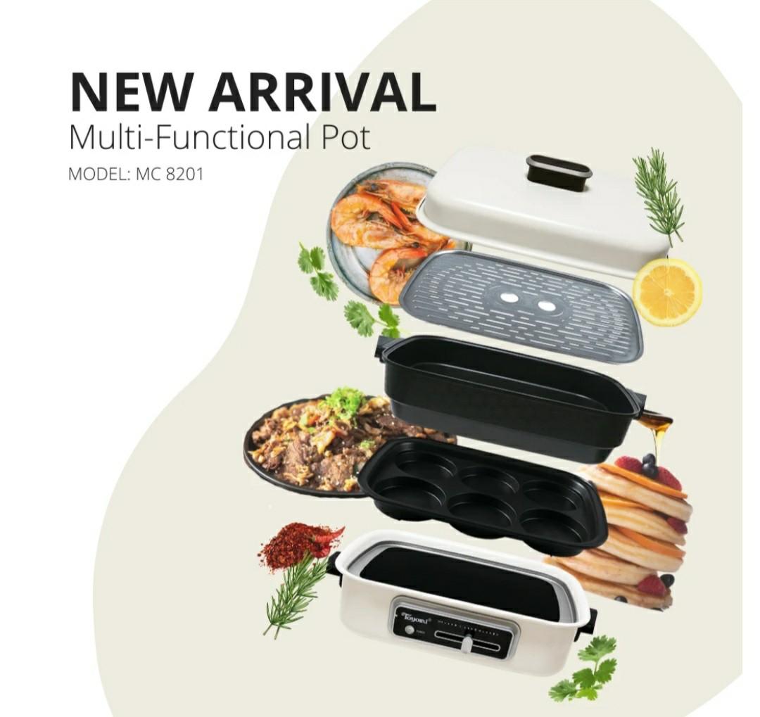 TOYOMI Multi Functional Pot MC 8201, TV & Home Appliances, Kitchen