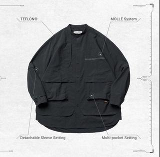 “TS-03” 2-way Functional Shirt - D-Gray
